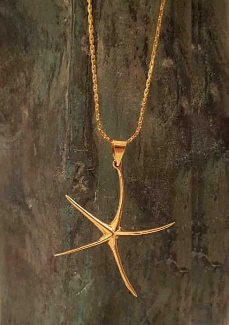 Starfish Pendant w/chain