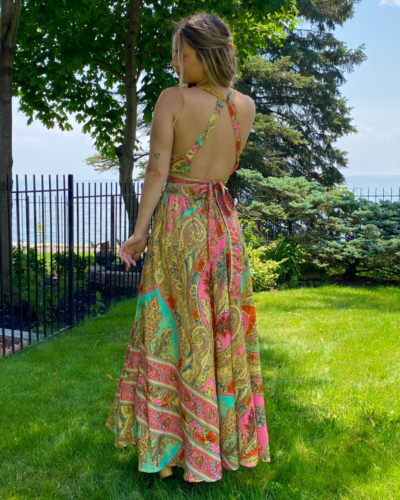 Deluxe Tie back Maxi - Eco Couture