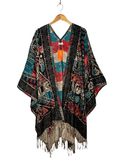 Fellowship Poncho Handwork Multi