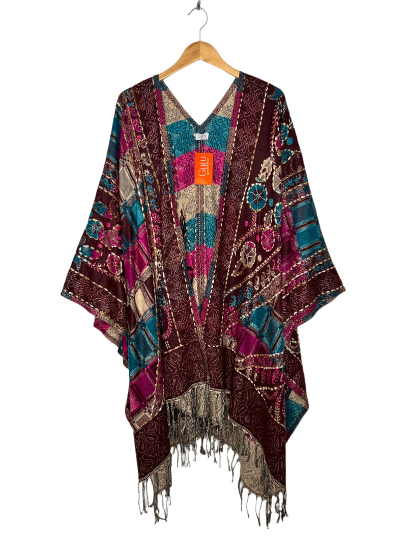 Fellowship Poncho Handwork Multi