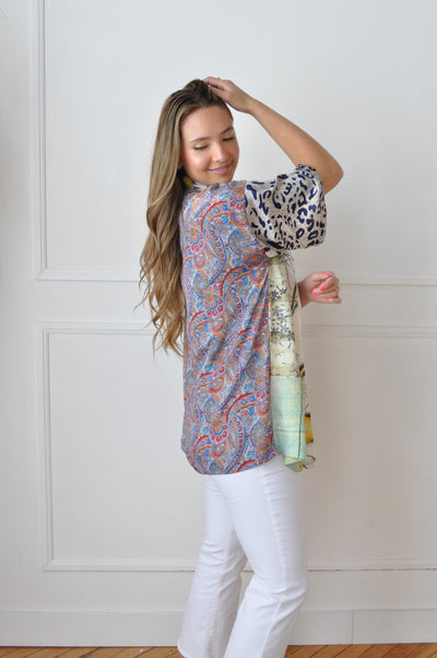 Kind Kimono Mixed Print - Elevated - UPCYCLED