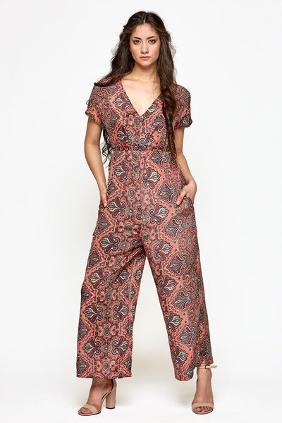 Majestic Jumpsuit -Eco Couture  (assorted prints)