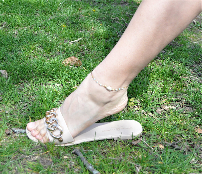 Brass Ankle Bracelet