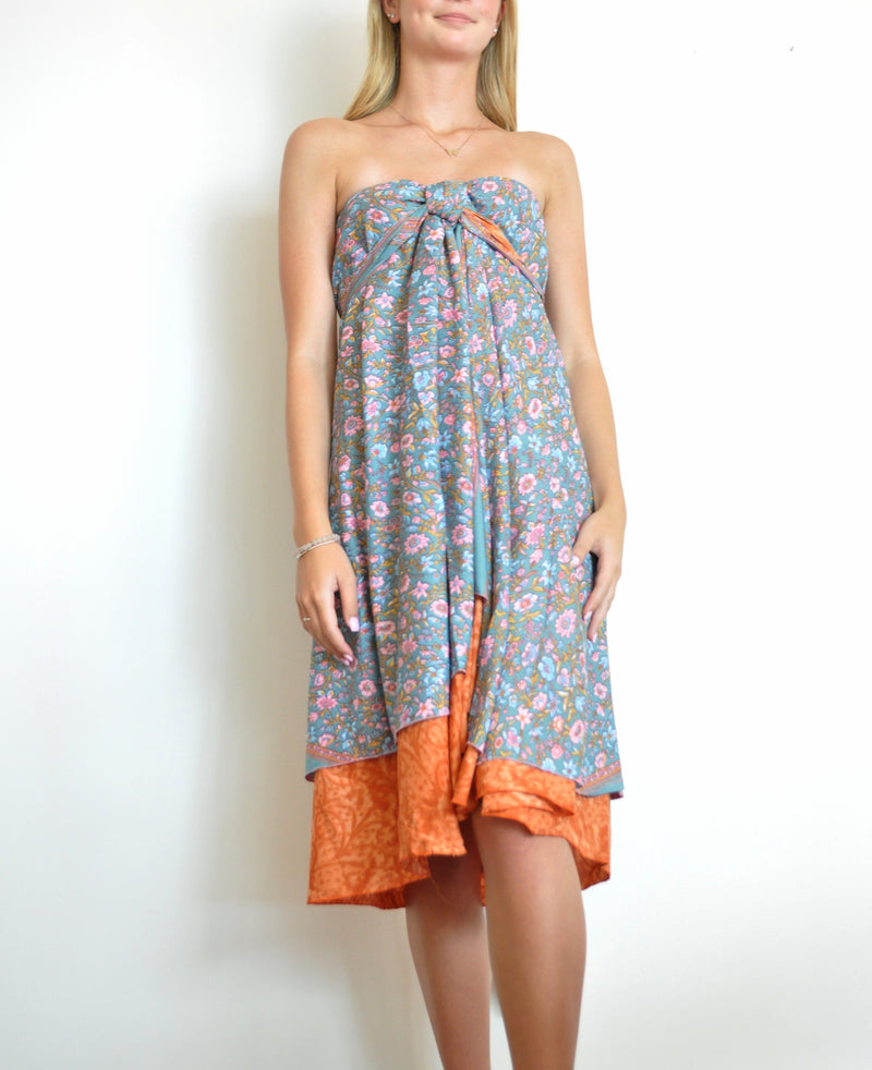 Long Multi Wear Skirt (Straight hem) - Eco Couture