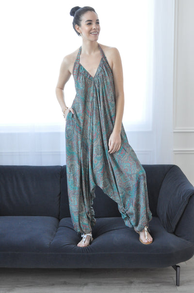 Time out Harem Overall - Upcycled