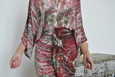 Halcyon Kimono Dress  - Upcycled